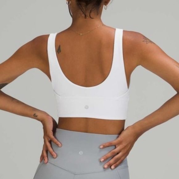 Lululemon Align bra ribbed white reversible - Picture 1 of 11